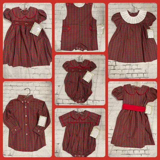 Red Plaid sets