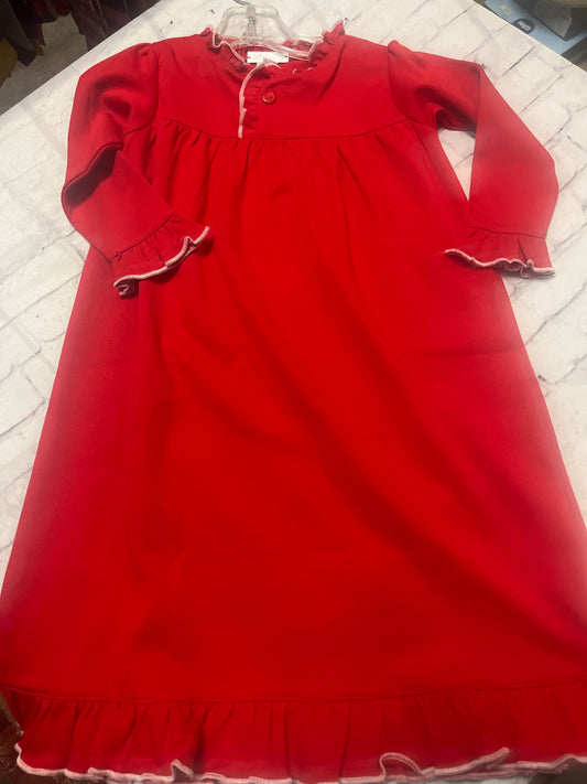 red gown