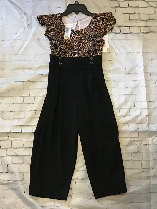 cheetah pant set