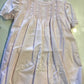 Heirloom lace hand emb slip dress