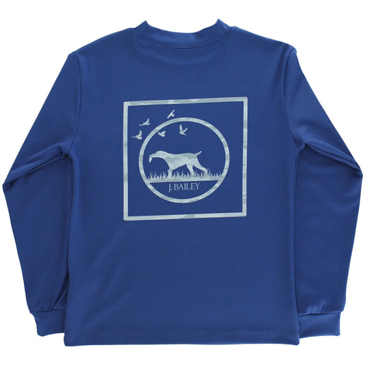 performance l/s logo tees