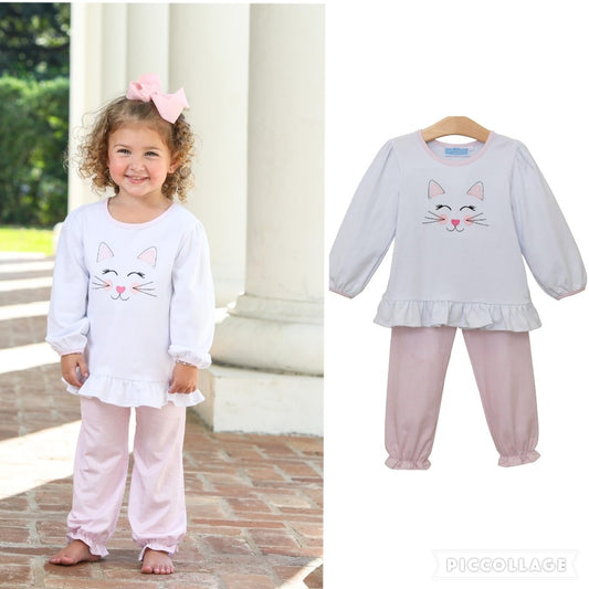 kitten pant set