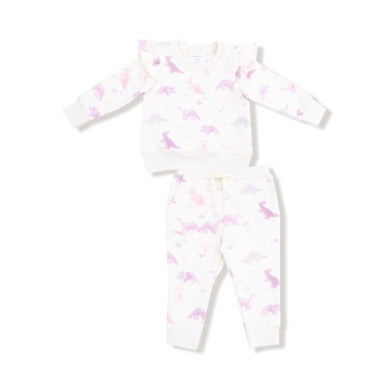 terry dino pant set