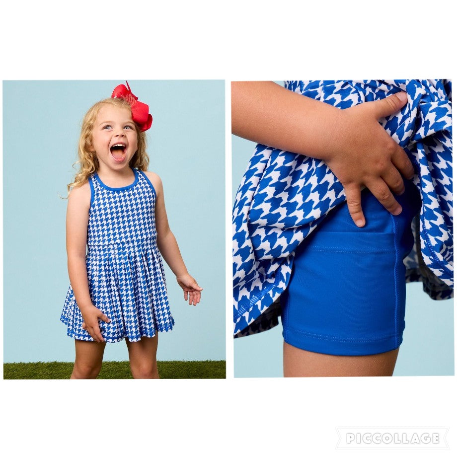 blue active dress