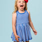 blue active dress