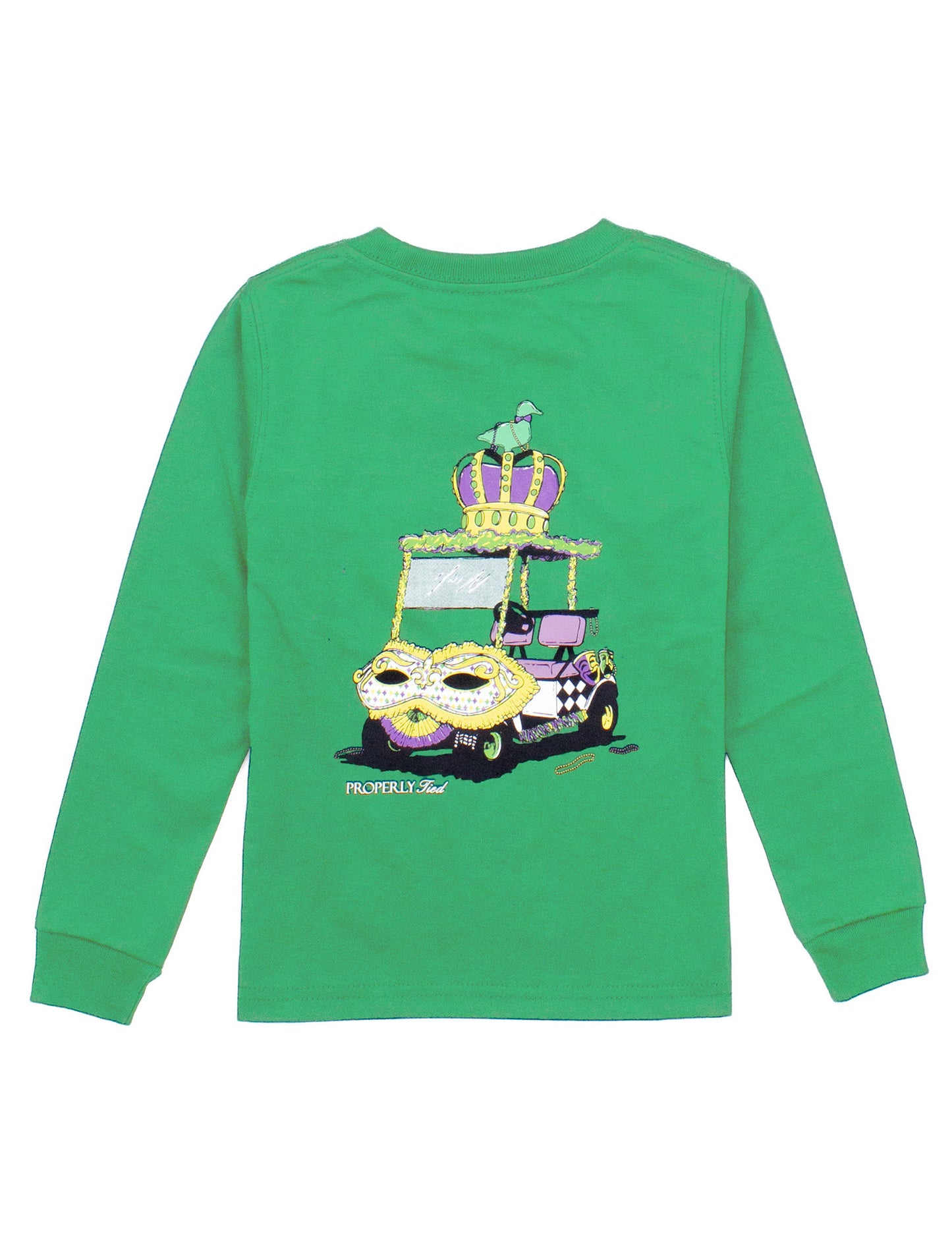 Mardi Gras pt l/s shirts