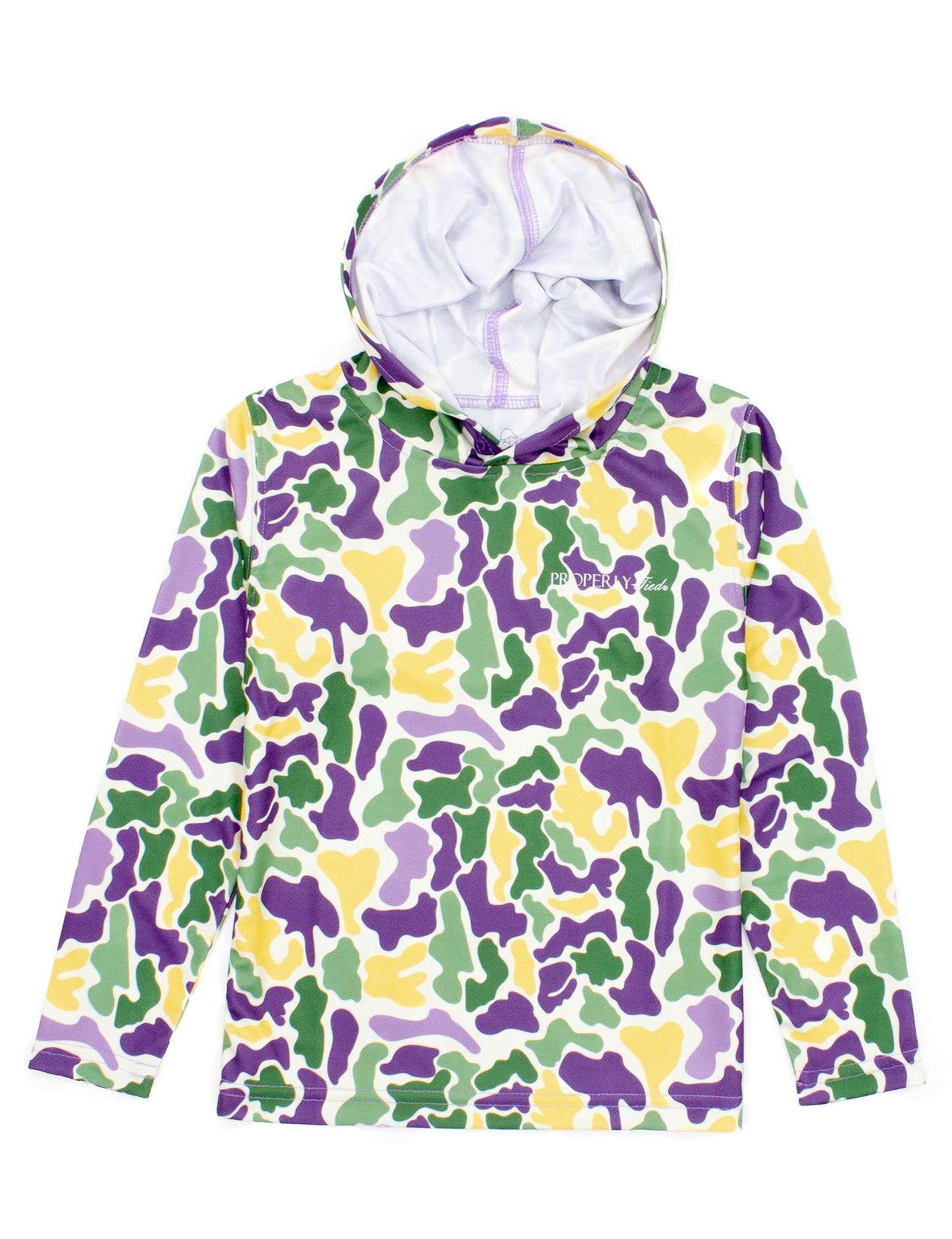 Mardi gras sportsman Hoodie camo