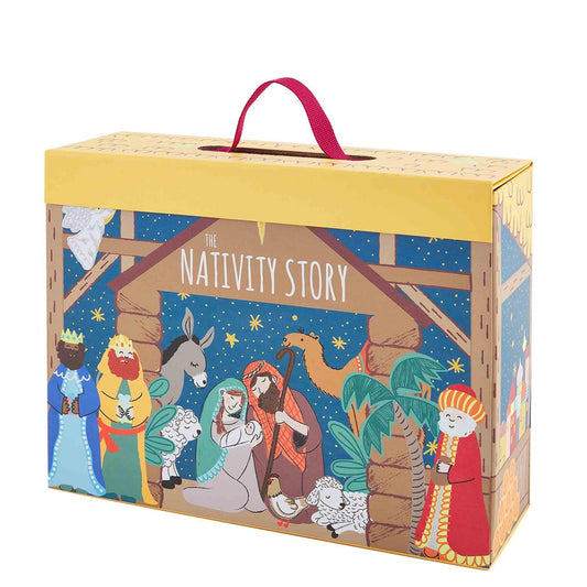 Nativity story box play set