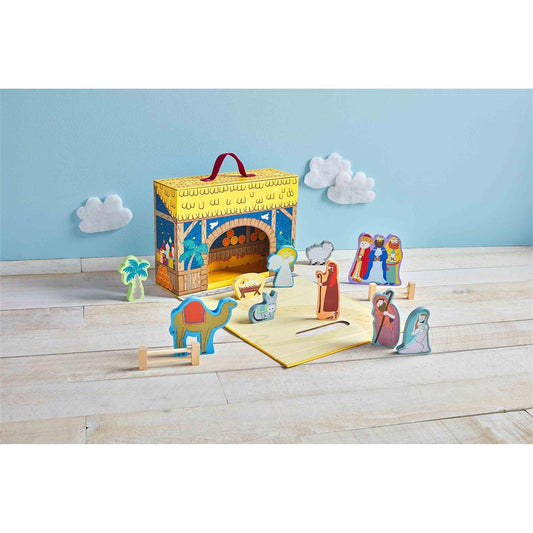 Nativity story box play set