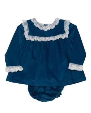 Navy Velvet