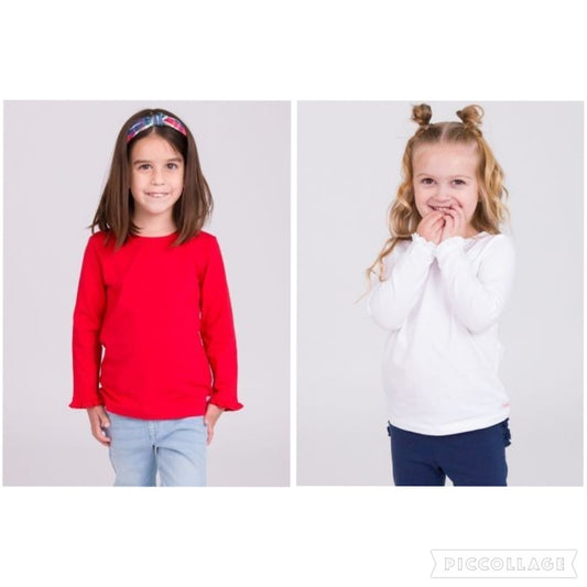 knit ruffle top