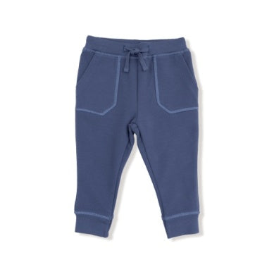 blue jogger pant