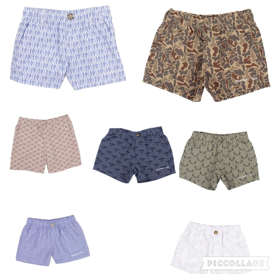 print mallard shorts