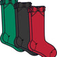 3pk bow knee high