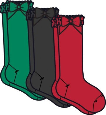 3pk bow knee high