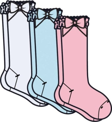 3pk bow knee high