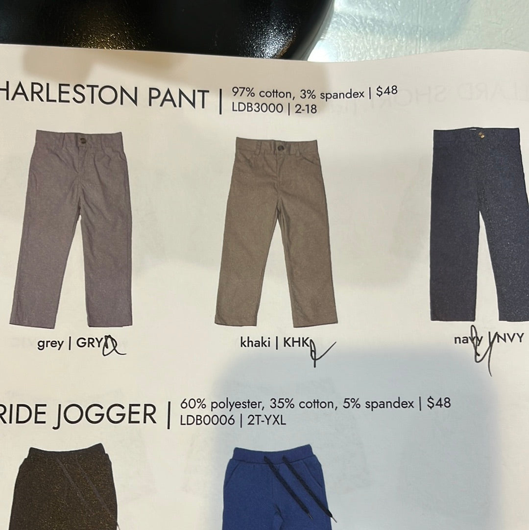 prop tied Charleston pant