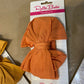 Ruffle butt headband bow