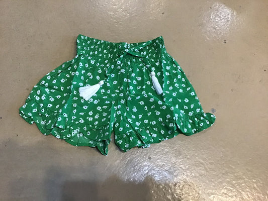 green paisley short