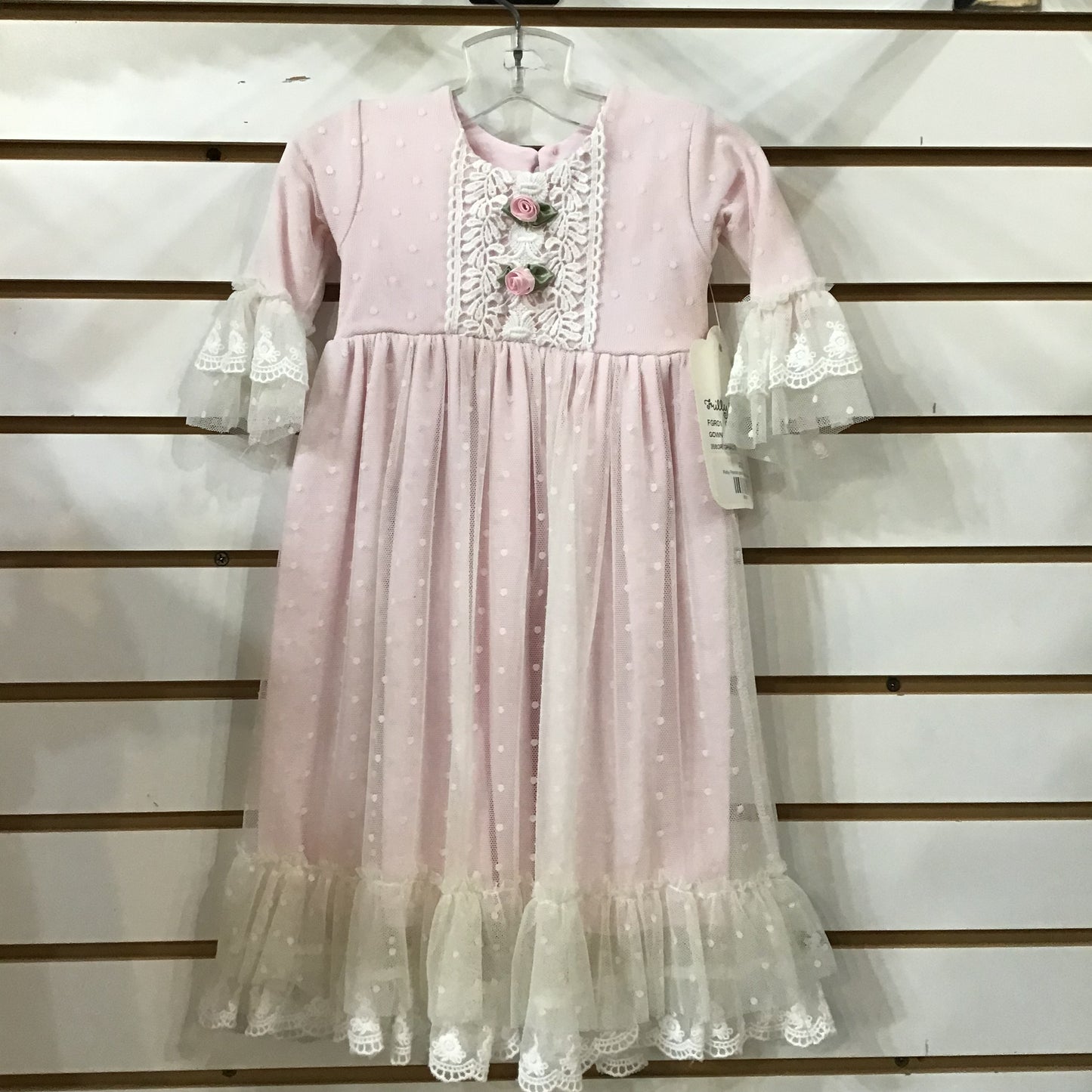 Frilly Frocks gown 0-3 months