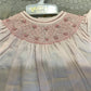 pearl flower fly sleeve bishop dress