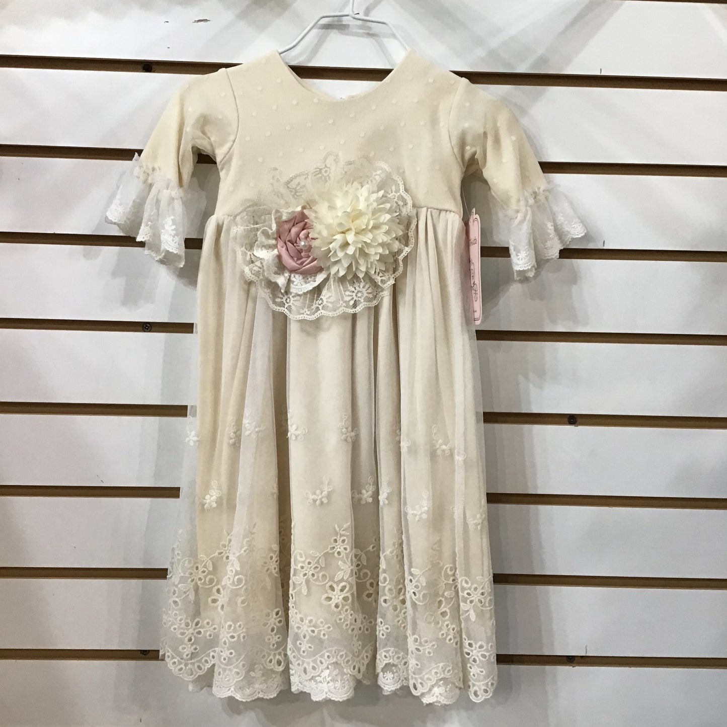 Frilly Frocks gown 0-3 months