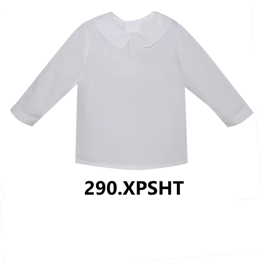 boys piped ls shirt